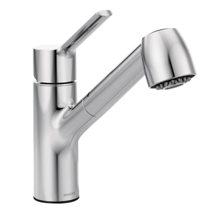 Method Single Handle Pullout Spray Kitchen Faucet with Duralock⢠Technology