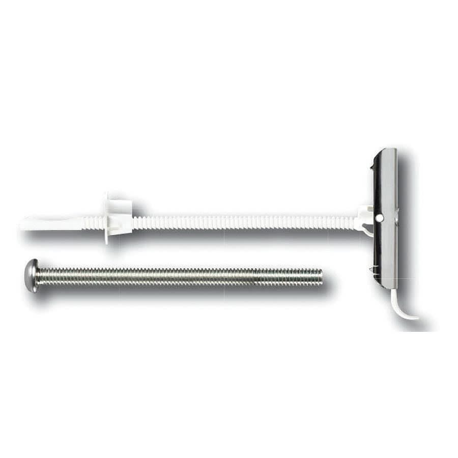 Toggle Anchor, 1/4 in, 2-1/2 in L, Electrogalvanized