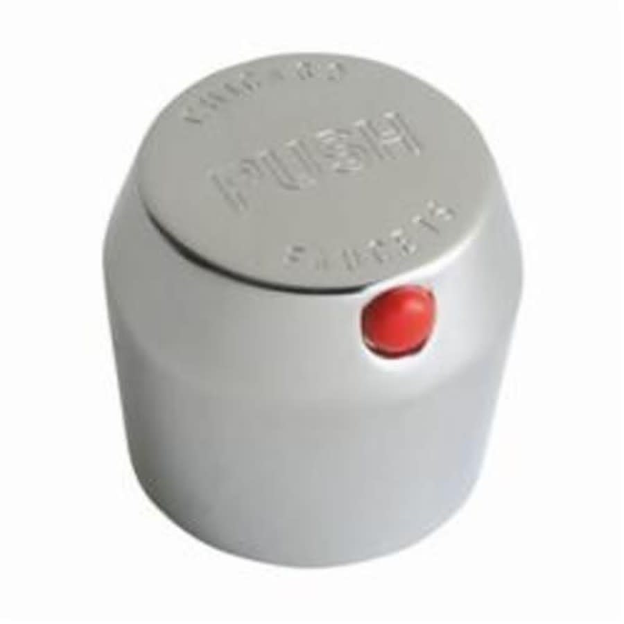 Vandal Proof MVP Metering Push Handle, 1-3/4 in, Metal, Polished Chrome