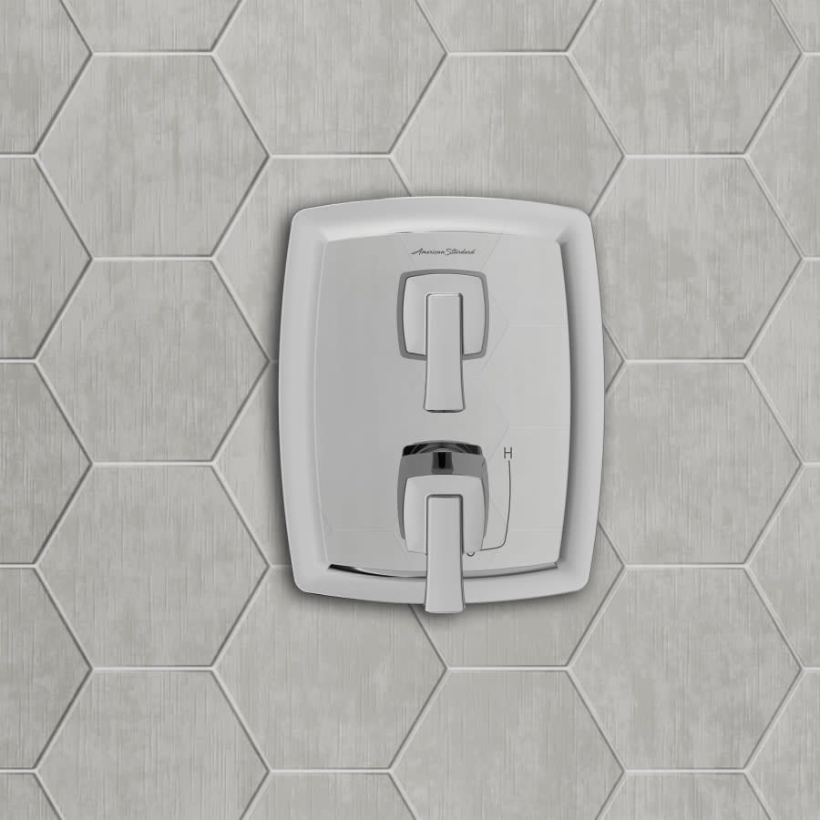 Townsend 3 Function Pressure Balanced Valve Trim Only with Double Handle, Integrated Diverter - Less Rough In