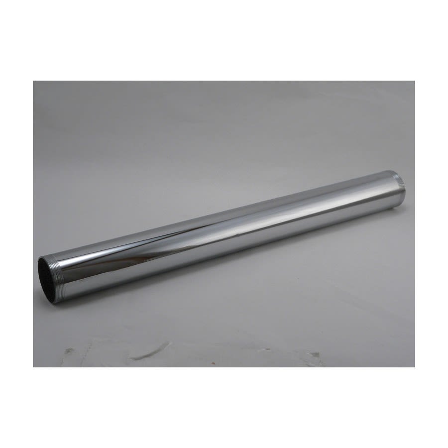 Tubular Extension, 1-1/4 in, Thread, 20 ga, Chrome