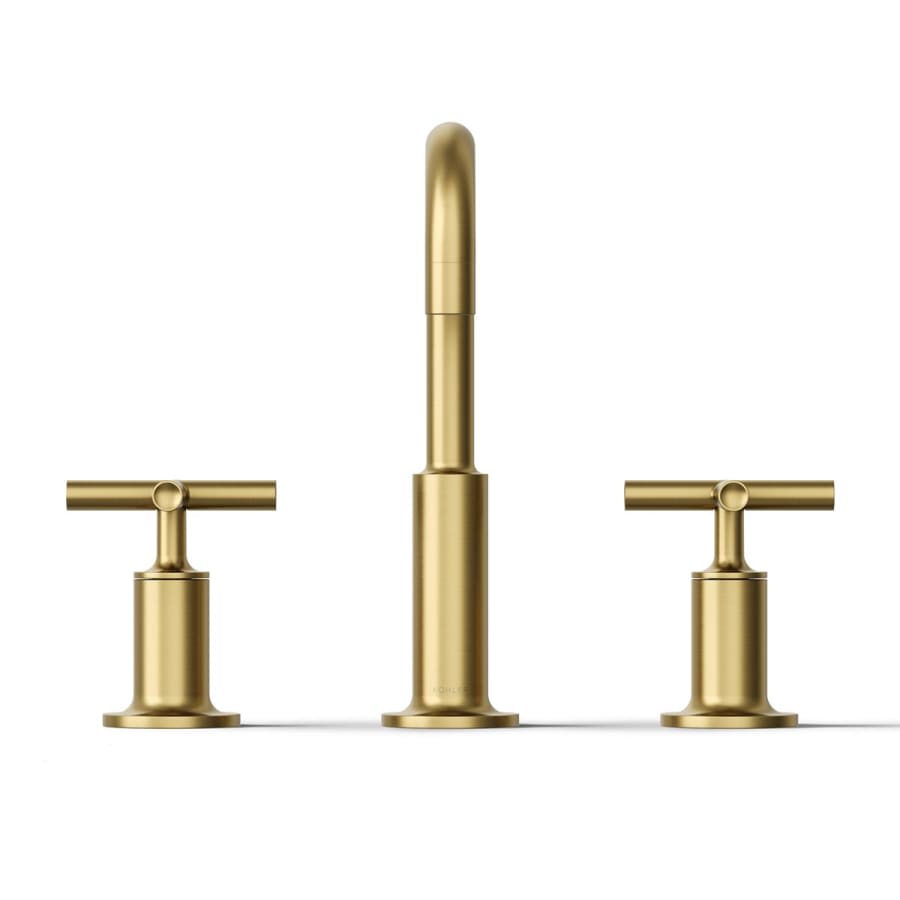 Purist 1.2 GPM Widespread Bathroom Faucet with Pop-Up Drain Assembly