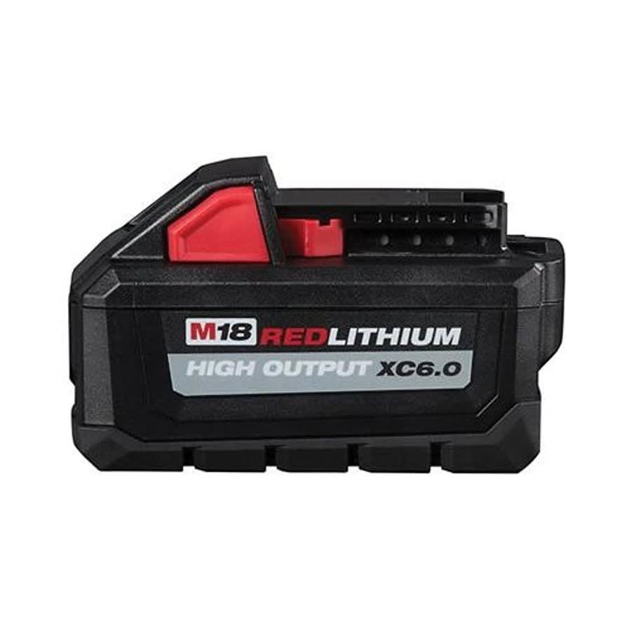 M18™ HIGH OUTPUT™ Cordless Battery Pack, 6 Ah REDLITHIUM™ Battery, 18 VDC Charge