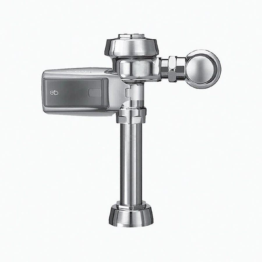 Automatic Water Closet Flush Valve, ADA, Battery, 1.28 gpf, Polished Chrome