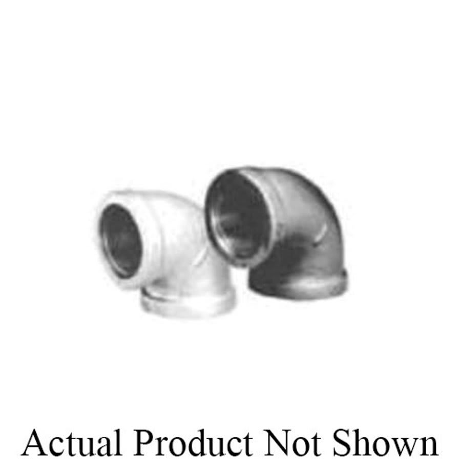 90 deg Elbow, 1/4 in, FNPT, 150 lb, Malleable Iron, Galvanized