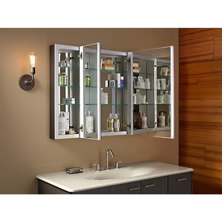 Verdera 40"W x 30"H Triple Door Medicine Cabinet