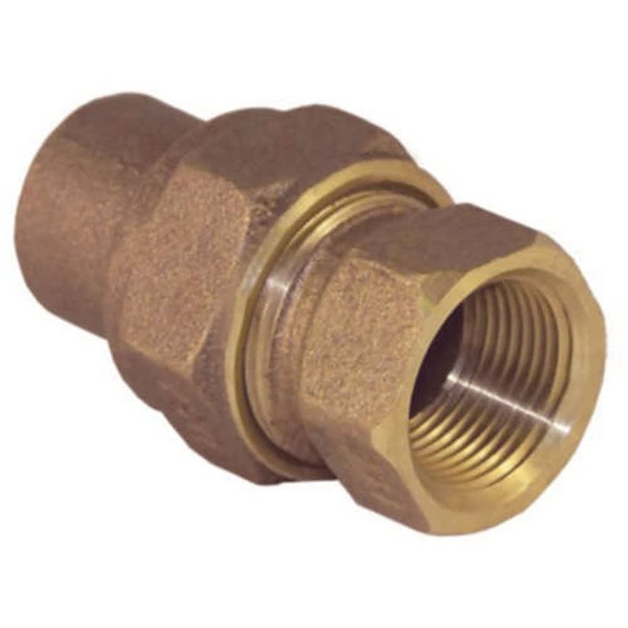 Union, 1-1/4 in, C x FNPT, Copper
