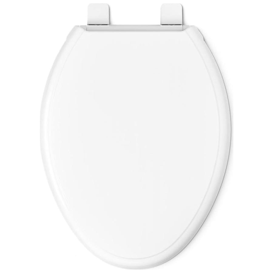 Glenbury Elongated Closed-Front Toilet Seat with Soft Close and Quick Release