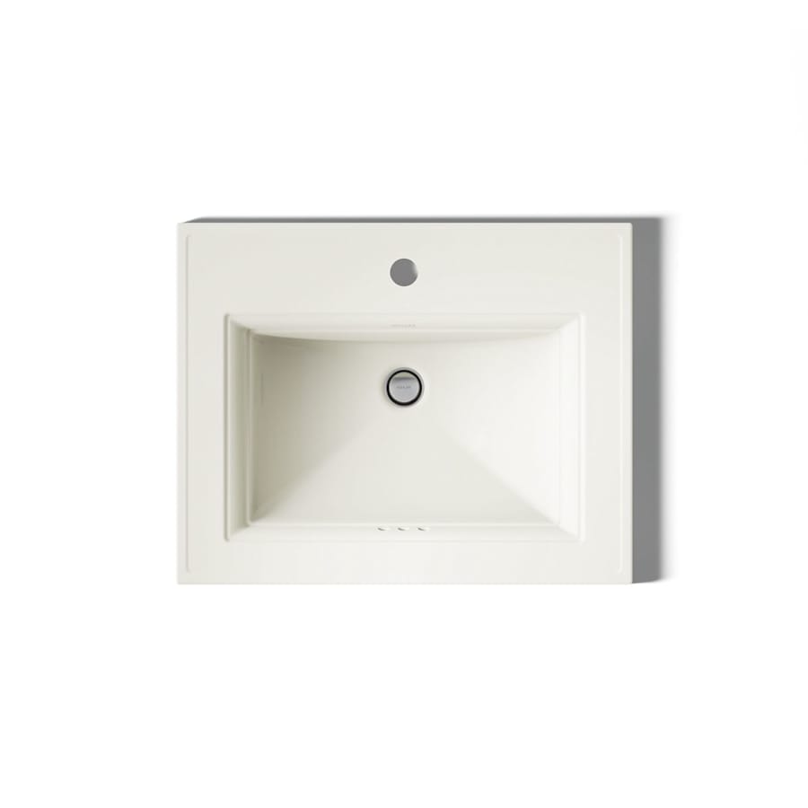 Memoirs Stately 17" Drop In Bathroom Sink with 1 Hole Drilled and Overflow