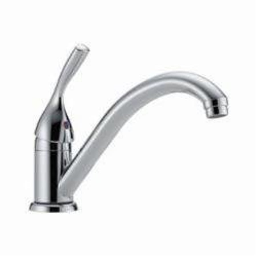 Classic Kitchen Faucet, Deck Mount, ADA, 1 Lever Handle, 1-Hole, Chrome