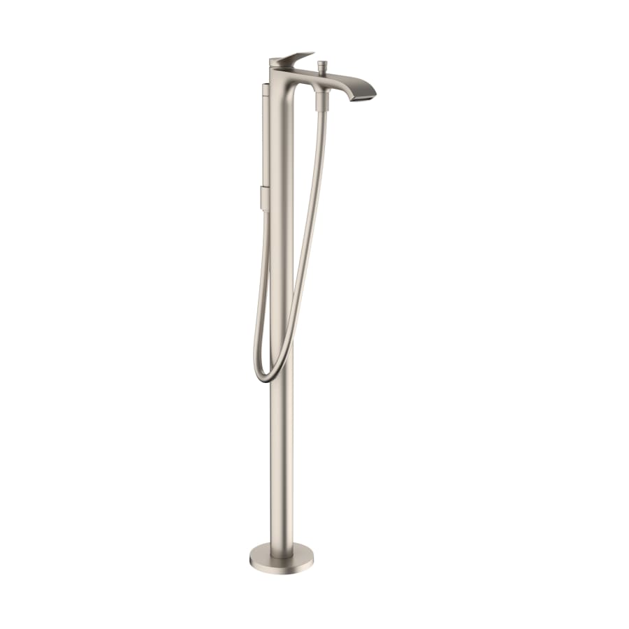 Vivenis Floor Mounted Tub Filler with Built-in Diverter - Includes Hand Shower