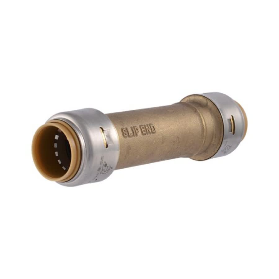 Max™ Coupling, 3/4 in, Push, Brass