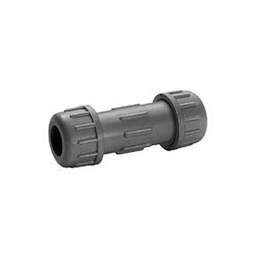 Coupling, 4 in, Compression, PVC