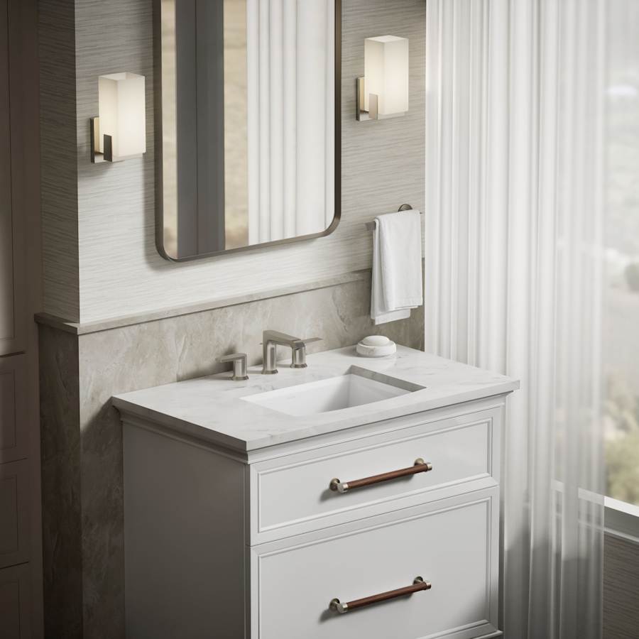 Archer 19-7/8" Undermount Bathroom Sink with Overflow