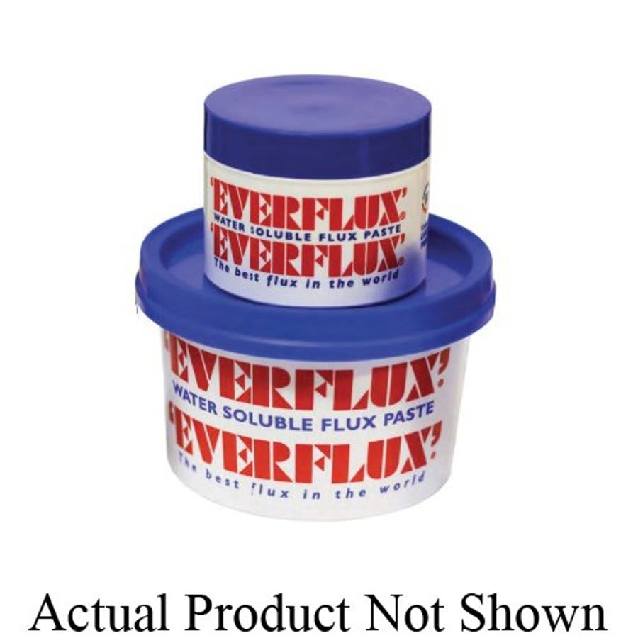 Everflux® Large Water Soluble Flux, 250 ml, Brush and Tub