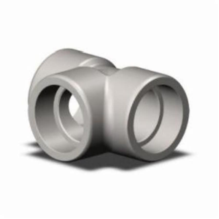 Tee, 1-1/2 in, Socket Weld, SCH 80/XH, Forged Steel, 3000 lb