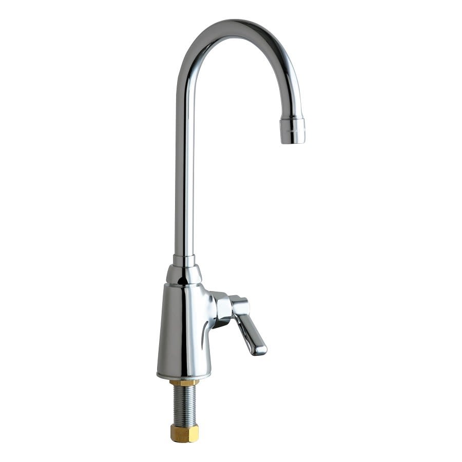 Bar Faucet, Deck Mount, ADA, 1 Lever Handle, 1-Hole, Polished Chrome