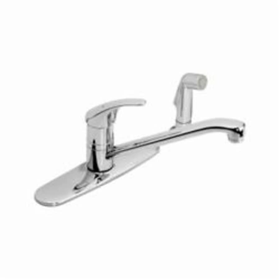 Origins® Kitchen Faucet, Deck Mount, ADA, 1 Lever Handle, 1-Hole, Polished Chrome