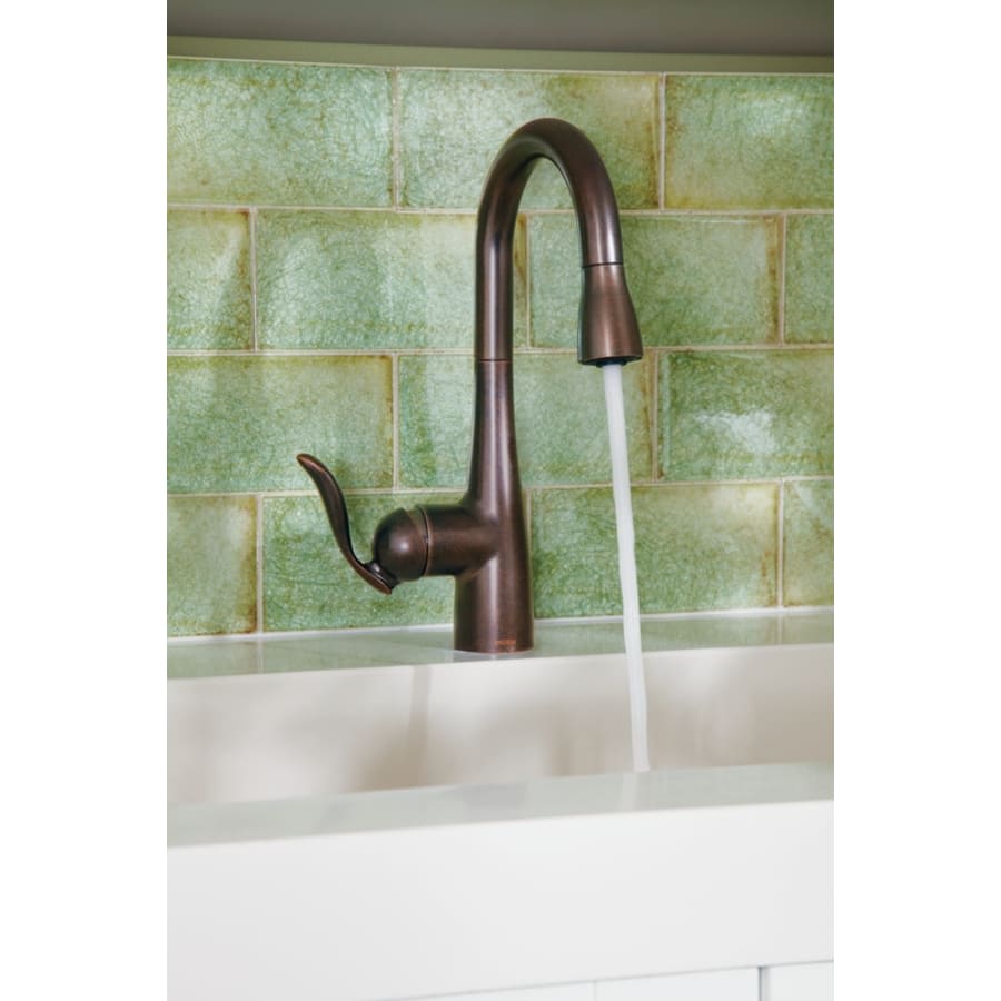 Arbor Single Handle Pulldown Spray Bar Faucet with Reflex Technology