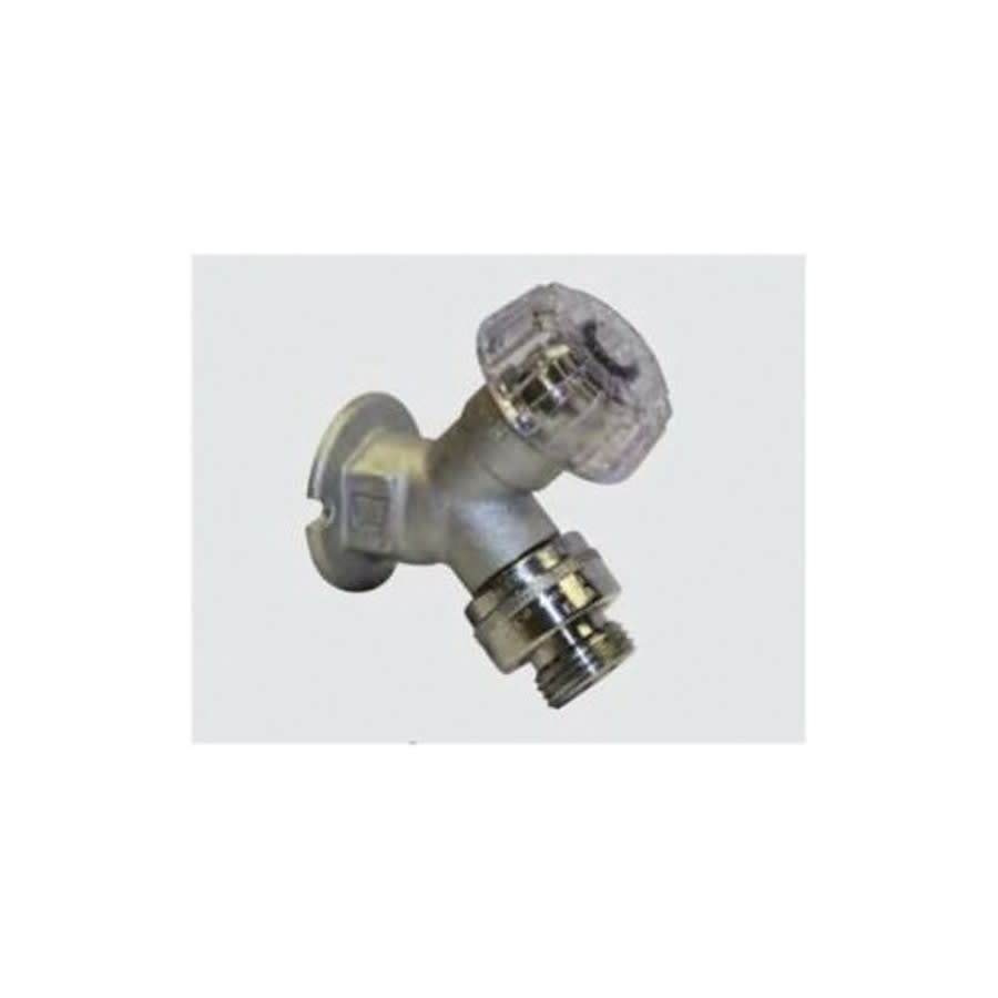 Hose Bibb, 3/4 in Inlet, FNPT, Polished Chrome