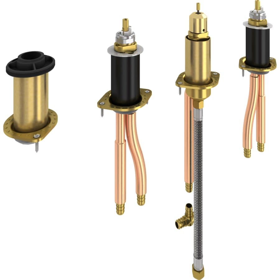 PEX Crimp - Roman Tub Filler Rough-In Valve with Handshower Connection