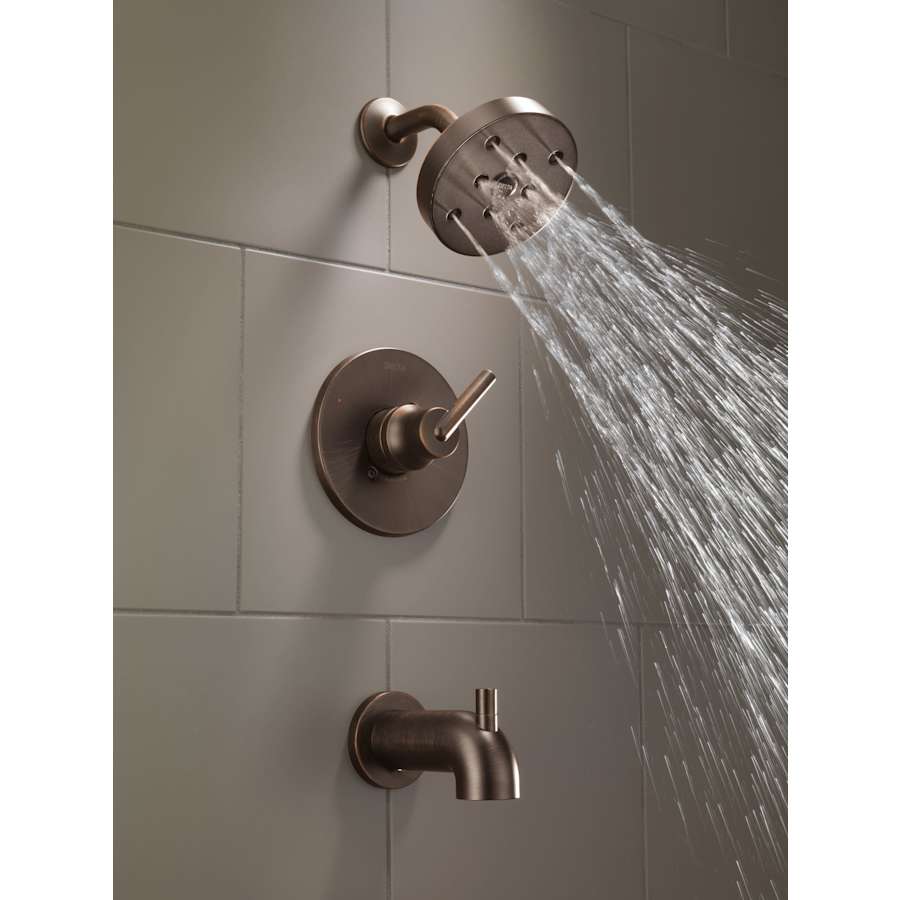 Trinsic Monitor 14 Series Single Function Pressure Balanced Tub and Shower - Less Rough-In Valve