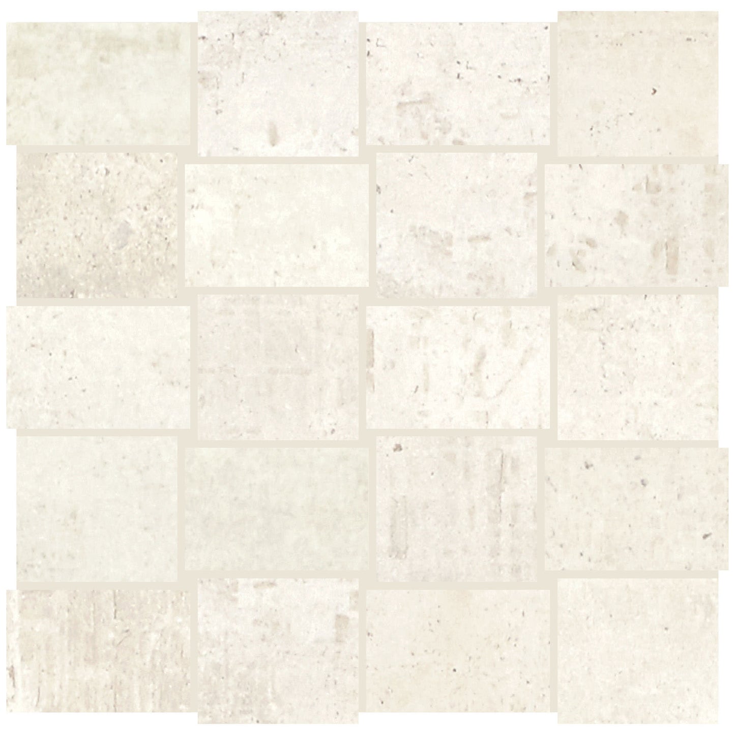 Union Platinum White Rectangle 12X24 Matte