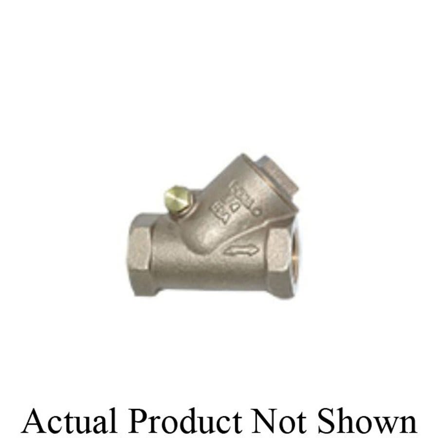 Swing Check Valve, 3 in, FNPT, Bronze