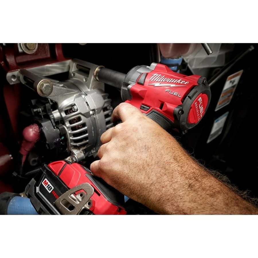 M18 Compact Wrench, 3/8 in Drive 4-Mode Drive, 250 ft-lb Torque Rating, 18 V, 4.8 in OAL