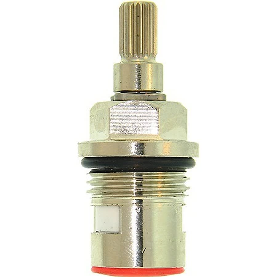 Lefthand Cold Stem Unit, 2 in L, For Use With Kohler Faucets, 20 Point, B-1 Broach Style, Ceramic