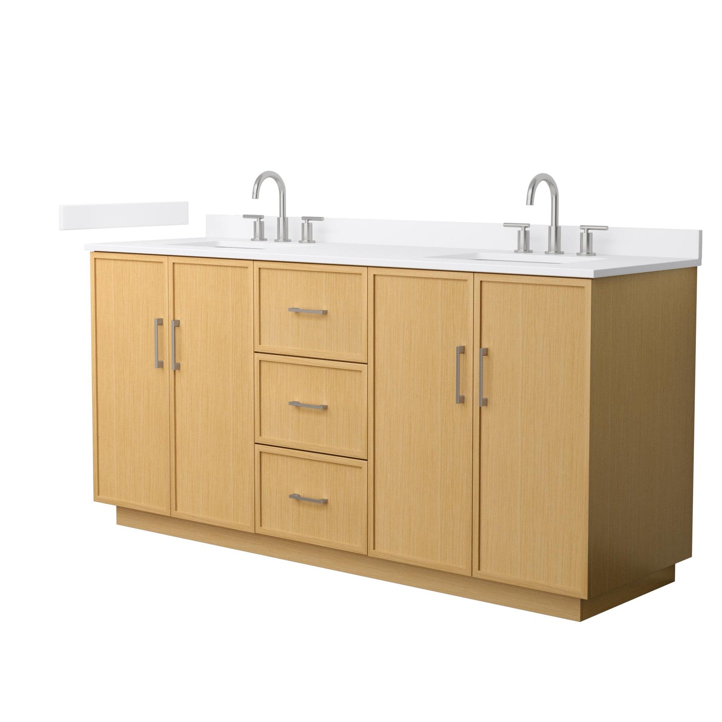 Elan Double Bathroom Vanity with Toe Kick - 72W x 35H x 22D