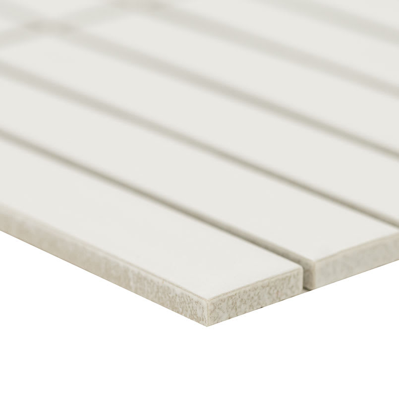 White Matte Stack Pattern