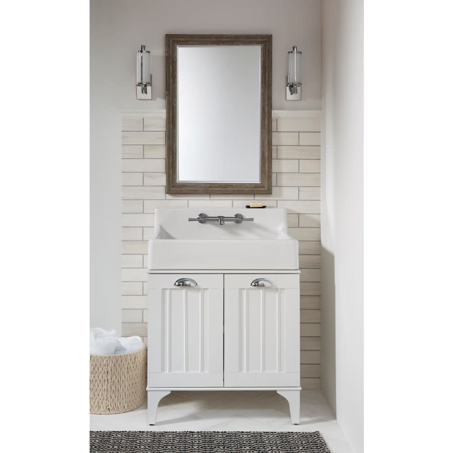 Oak Hill 1.2 GPM Wall Mounted Bridge Bathroom Faucet
