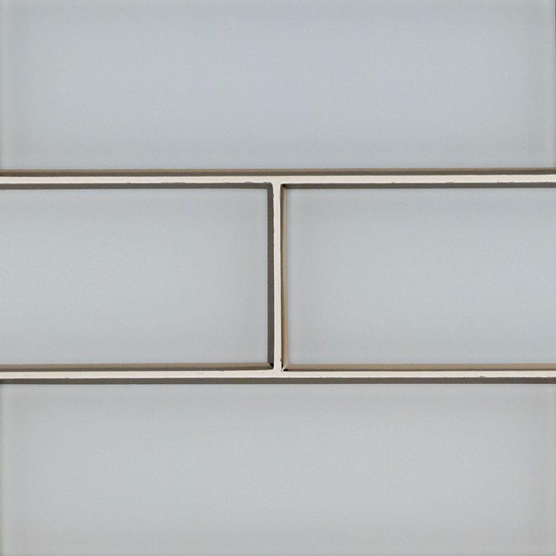 Ice Bevel Glass Tile