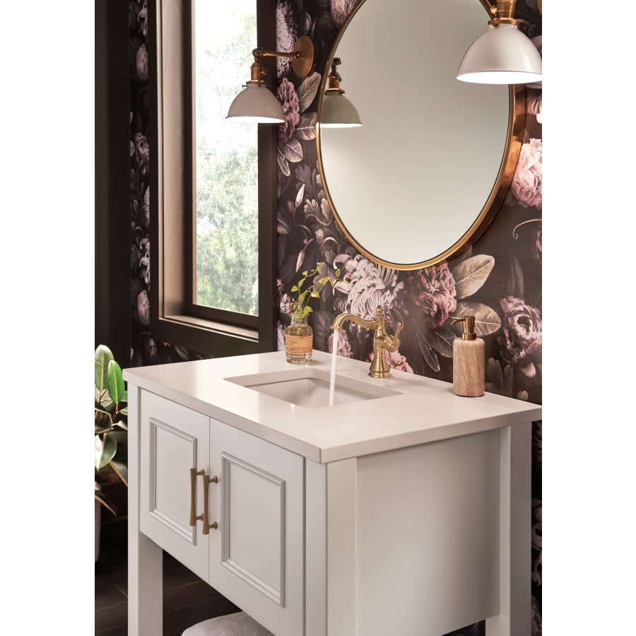 Cassidy Single Hole Bathroom Faucet with Pop-Up Drain Assembly - Includes Lifetime Warranty
