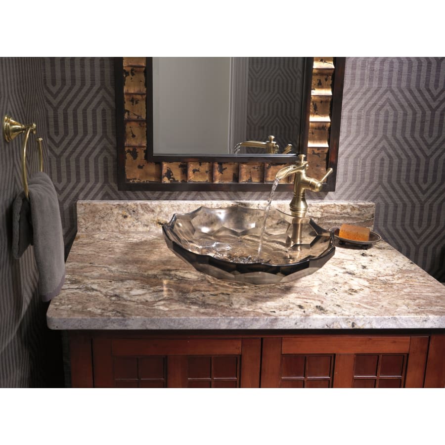 Cassidy Single Hole Waterfall Bathroom Vessel Faucet - Includes Lifetime Warranty - Less Drain Assembly