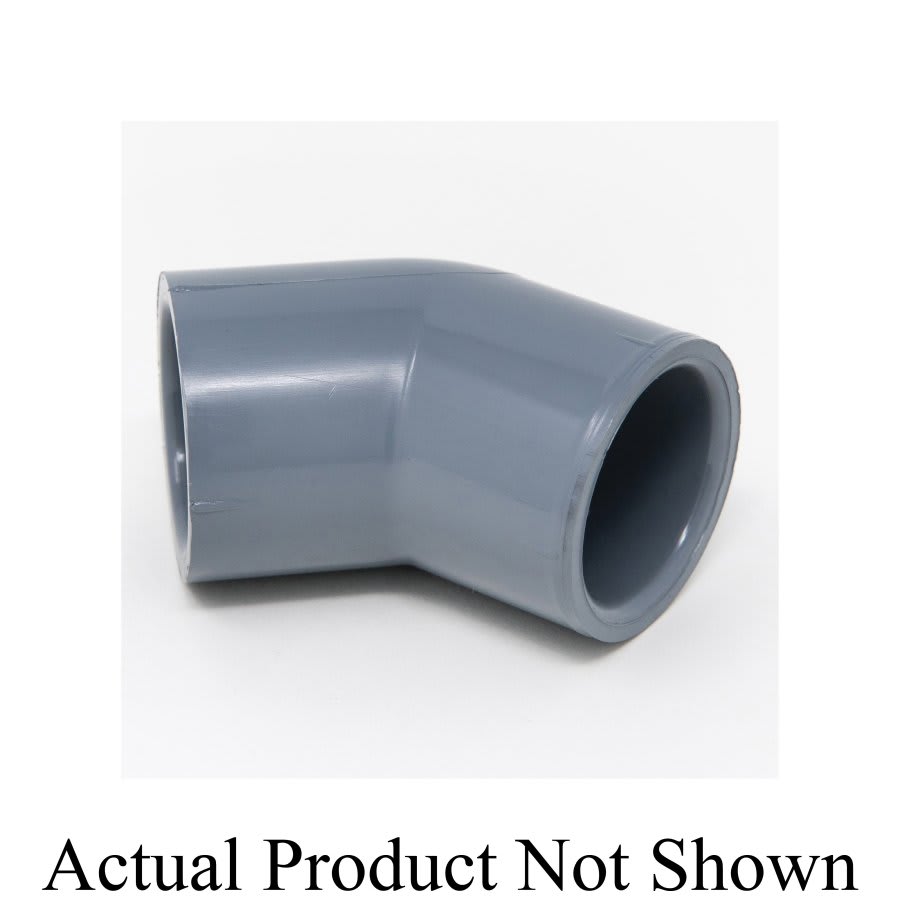 90 deg Elbow, 1-1/2 in, Socket, SCH 40/STD, CPVC