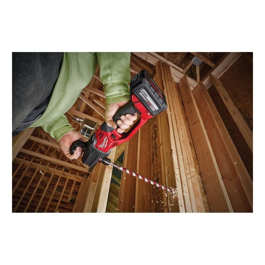 M18™ FUEL™ Hole Hawg™ Cordless Right Angle Drill, QUIK-LOK™ Chuck, 18 V, 1550 rpm No-Load, 15.6 in OAL, REDLITHIUM™ Lithium-Ion Battery