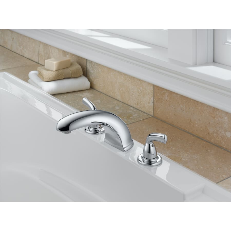 Foundations Deck Mounted Roman Tub Filler Trim