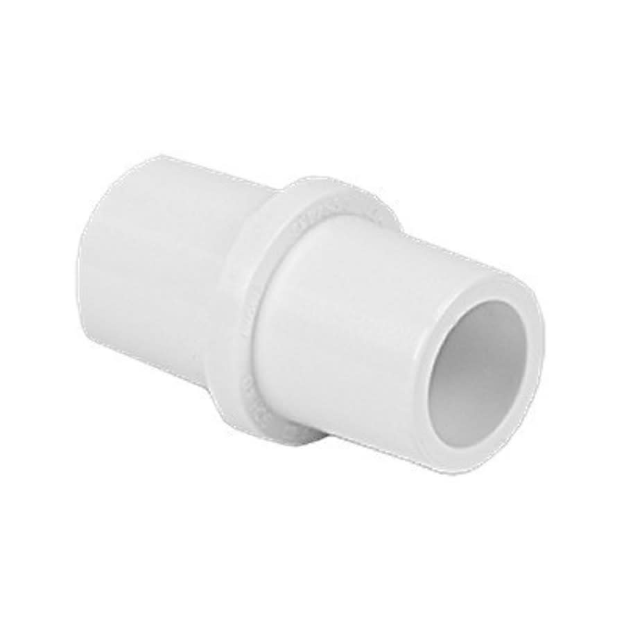 Inside Connector, 1 in, Pipe ID Spigot, SCH 40/STD, PVC