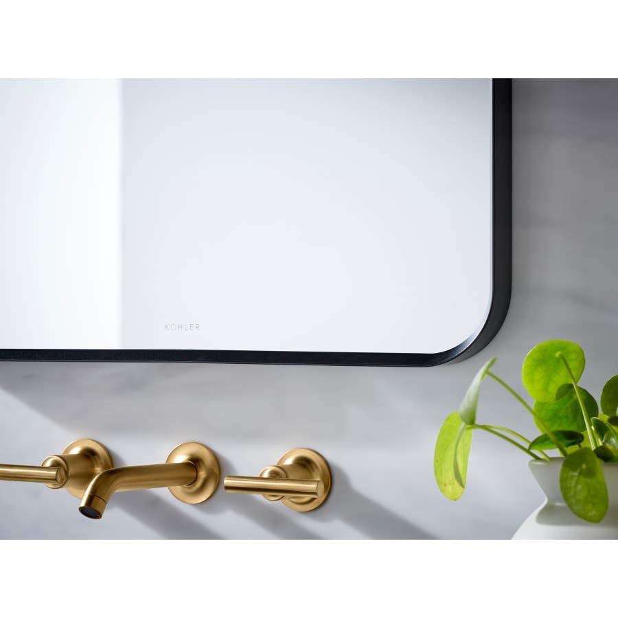 Essential 22-1/16" W x 34-1/16" H Rectangular Framed Bathroom Mirror