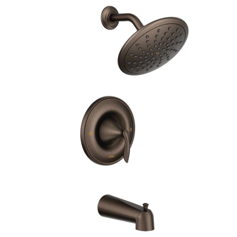 Eva Tub and Shower Trim Package with Single Function Shower Head