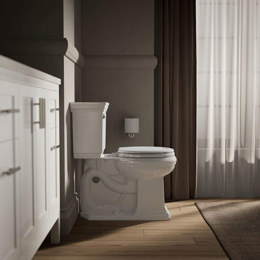 Ridgewood Round Closed-Front Toilet Seat