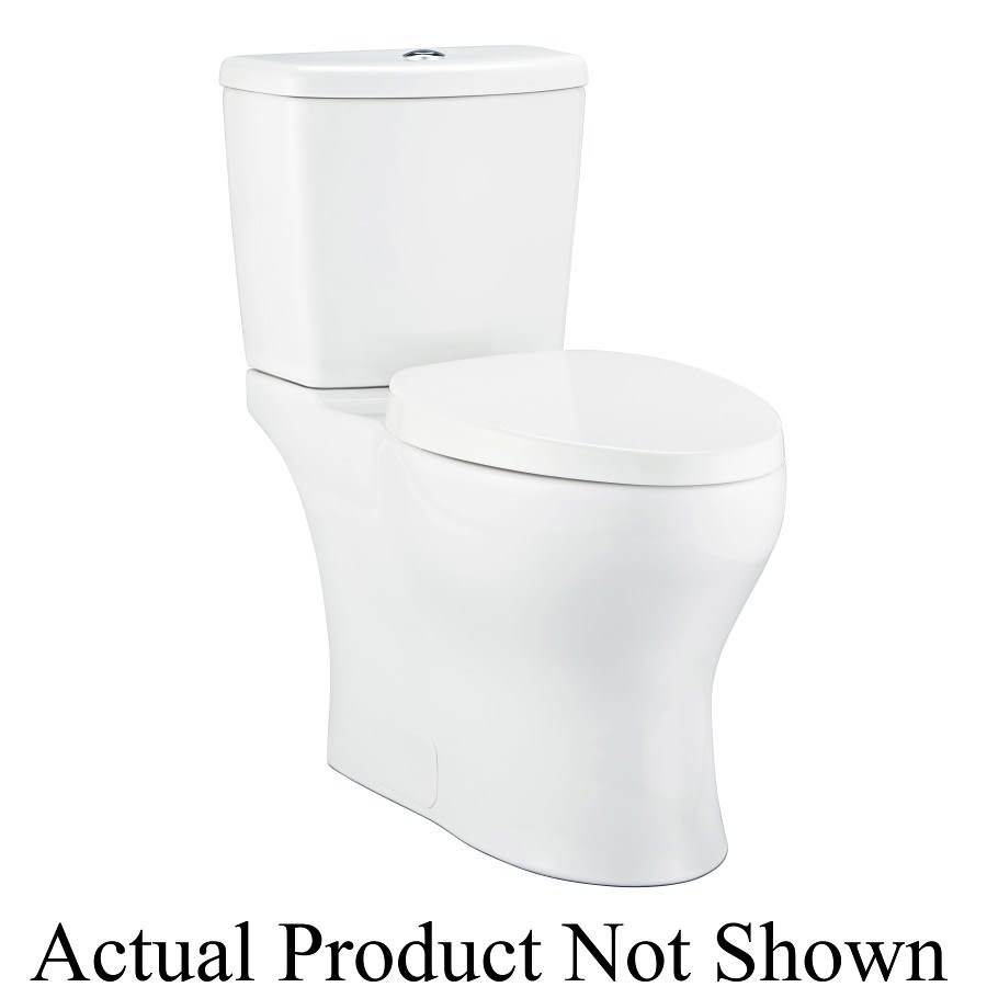 Nano® Toilet Bowl, Floor Mount, 12 in Rough, ADA, Elongated, White