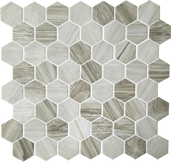 Crosswood Seagull Hexagon 1.5X1.5 Matte