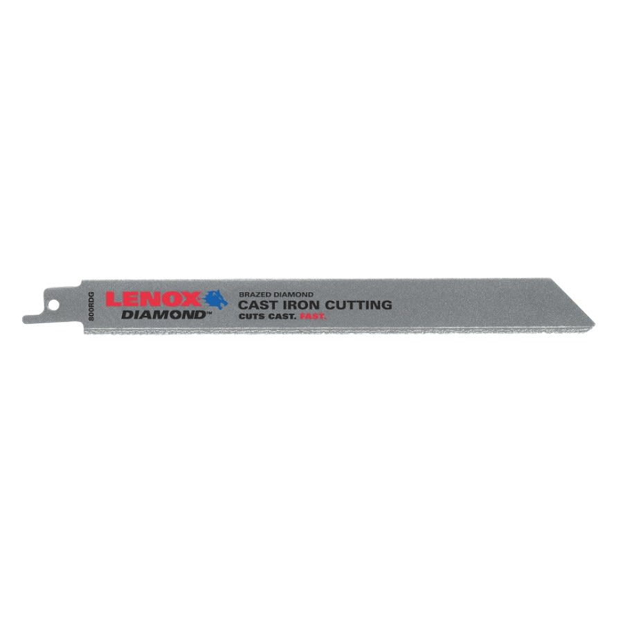 Diamond™ Diamond Grit Reciprocating Saw Blade, 8 in L, 24 tpi, 0.04 in THK