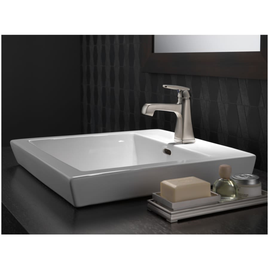 Ashlyn 1.2 GPM Single Hole Bathroom Faucet with Push Pop-Up Drain Assembly