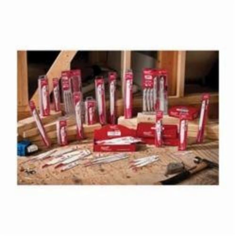 SAWZALL® Double Duty Reciprocating Saw Blade, 6 in L, 5 tpi, 0.05 in THK, 50-Pack