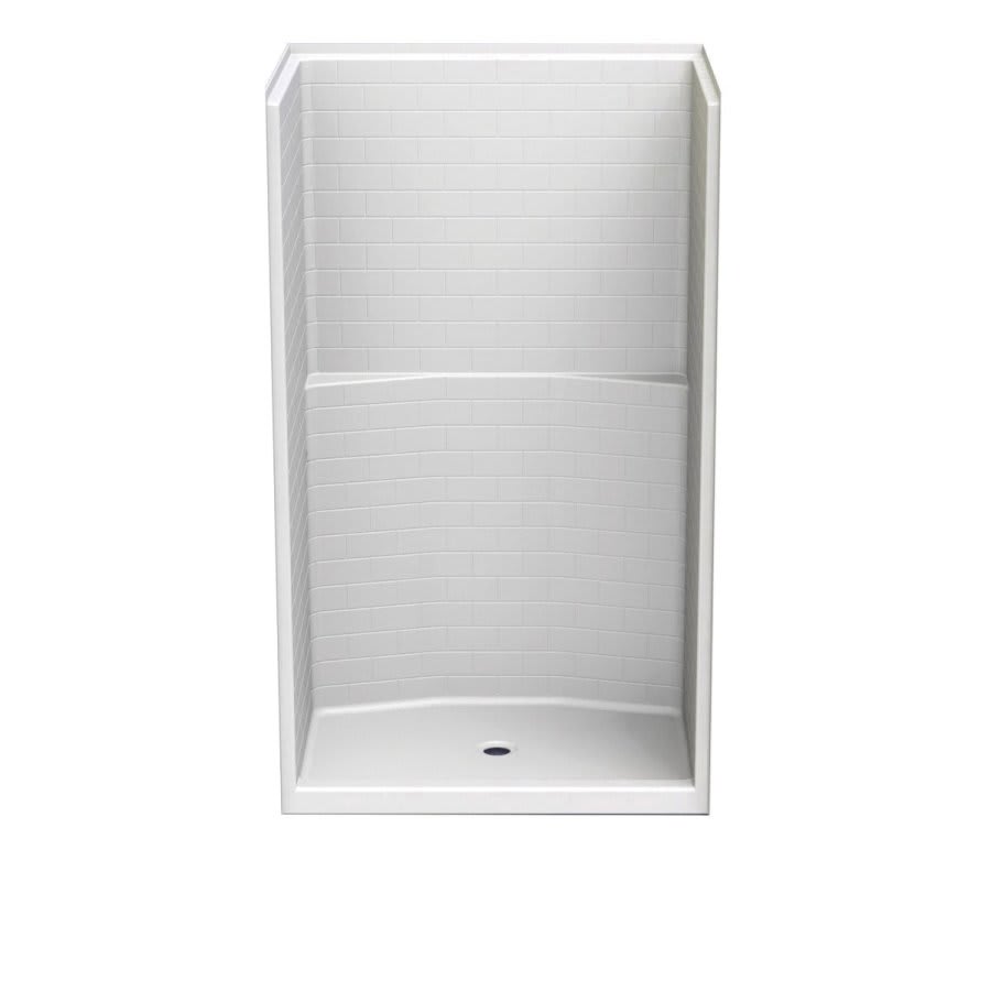 Everyday Shower Stall, Acrylic, White