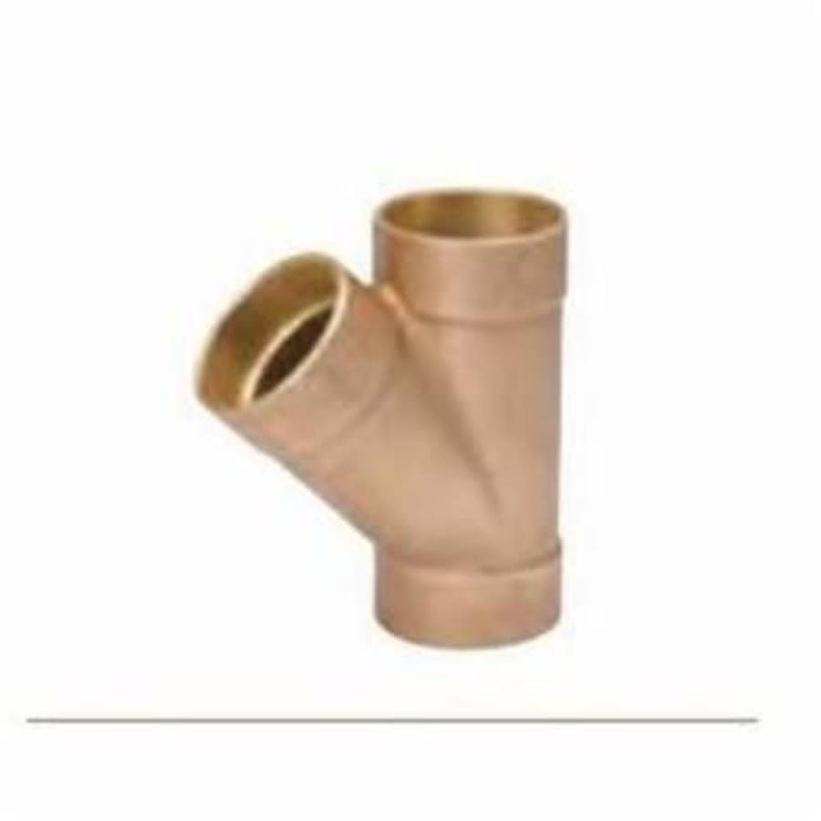 DWV Wye, 4 in, C, Copper